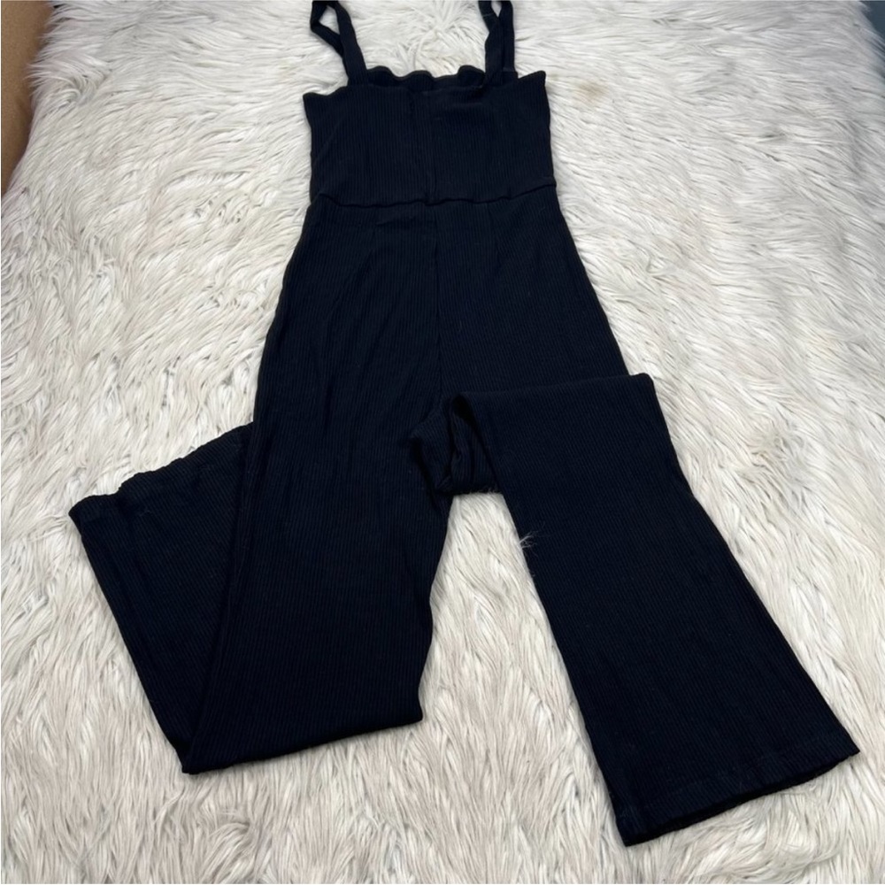 Reformation Ribbed Alva Jumpsuit Sleeveless - Picture 9 of 12
